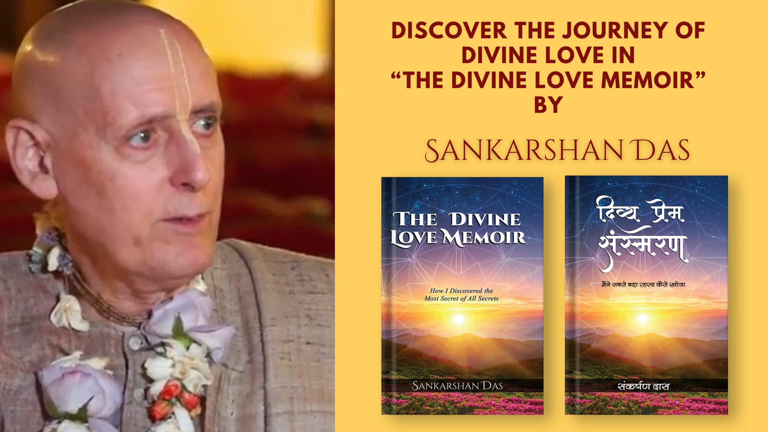 Discover the Journey of Divine Love in “The Divine Love Memoir” by Sankarshan Das