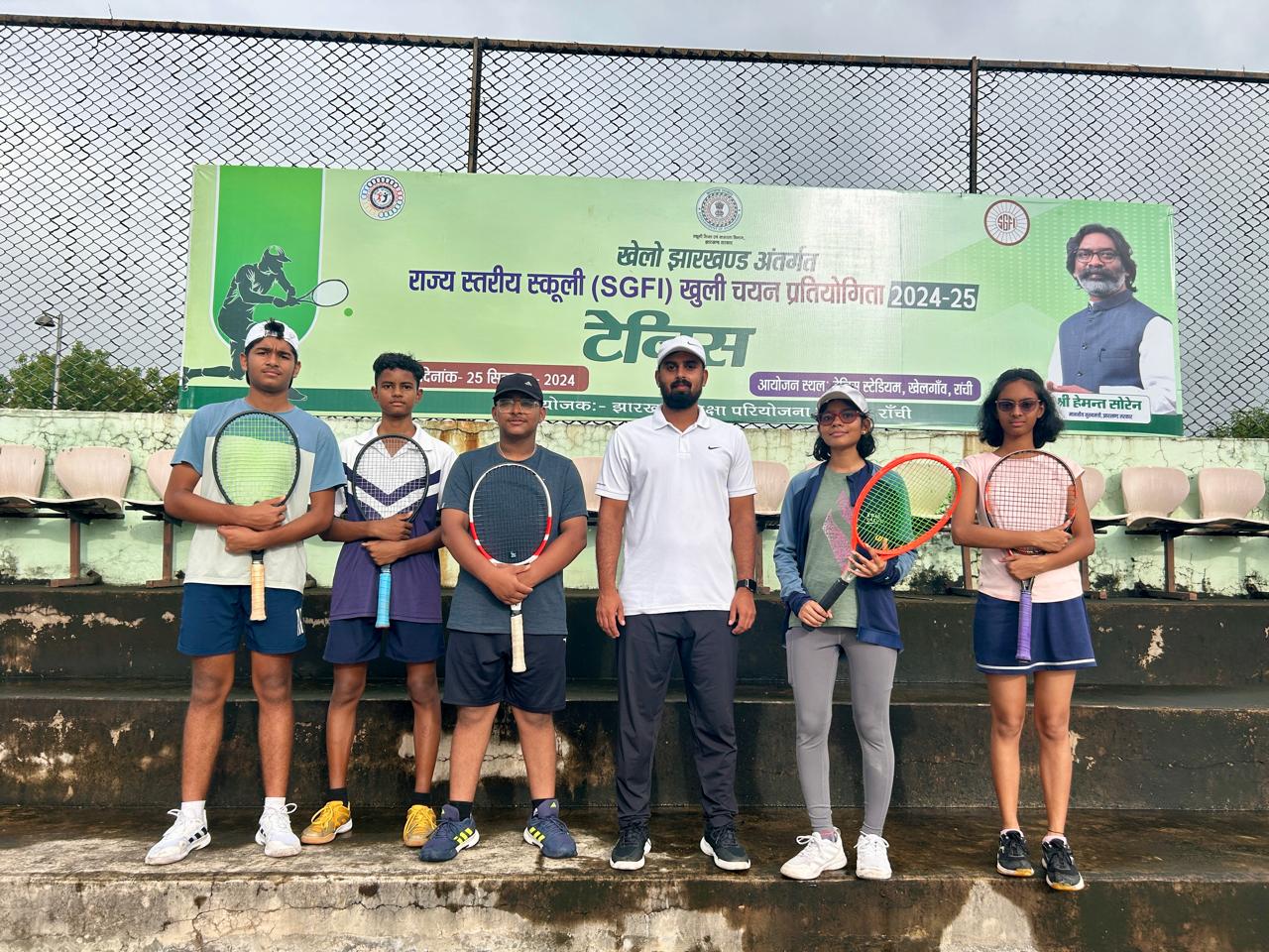 Report on Report on SGFI Lawn Tennis Tournament