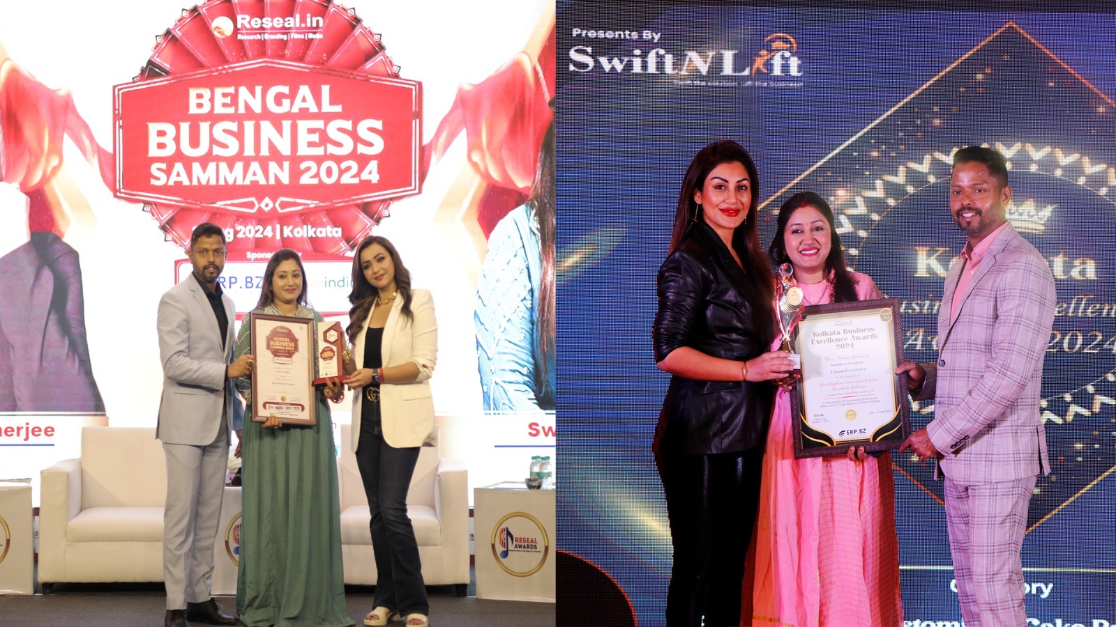 Cream Creations Sweeps Prestigious Awards, Redefines Luxury Baking in Kolkata