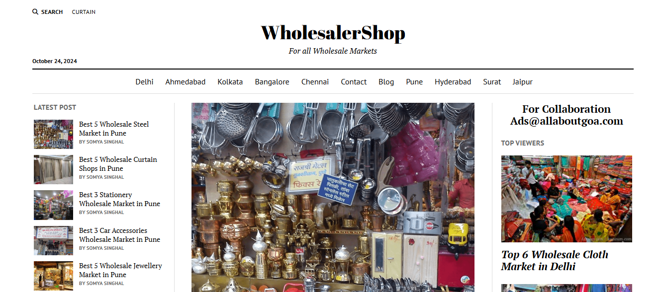 Wholesaler Shop Expands to Six Major Cities in India