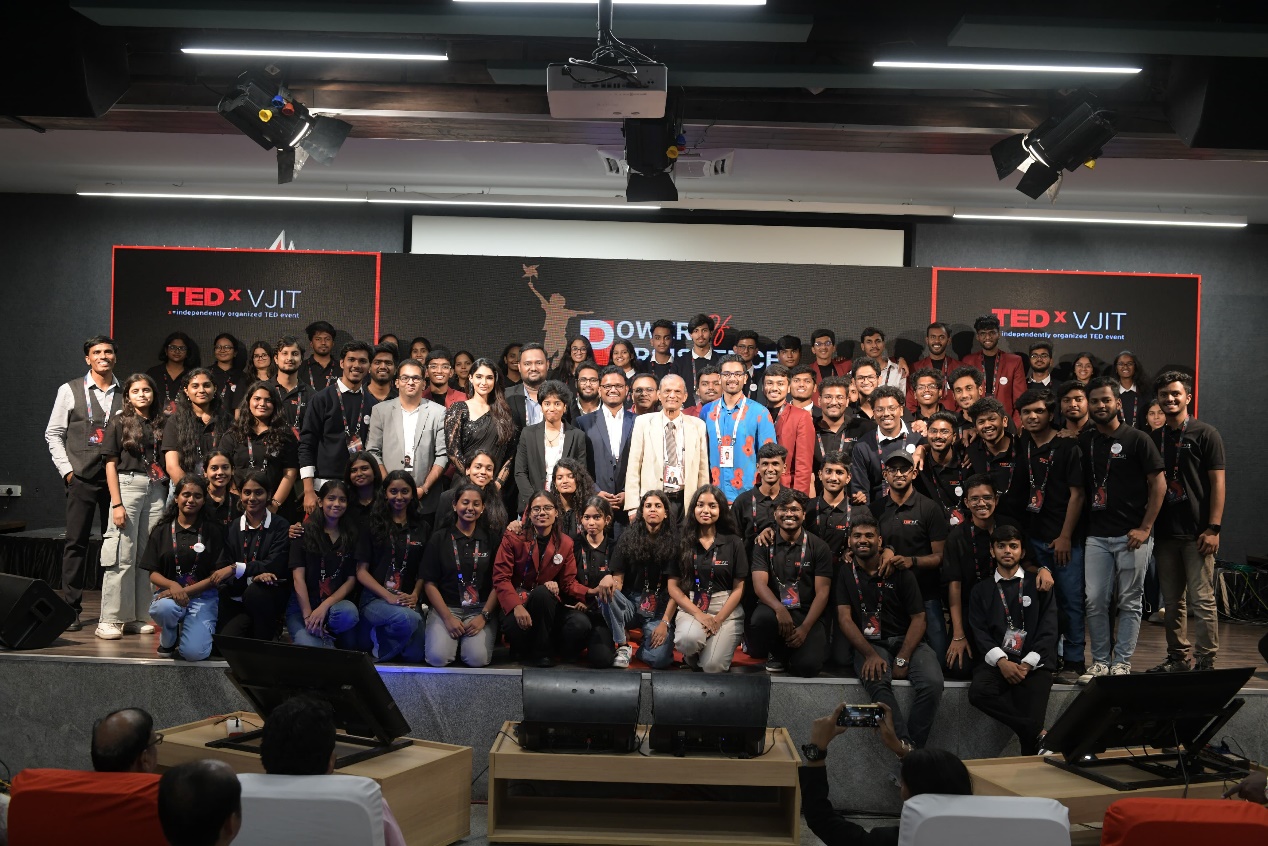 TEDxVJIT: A Landmark Event Celebrating the Power of Persistence at Vidya Jyothi Institute of Technology