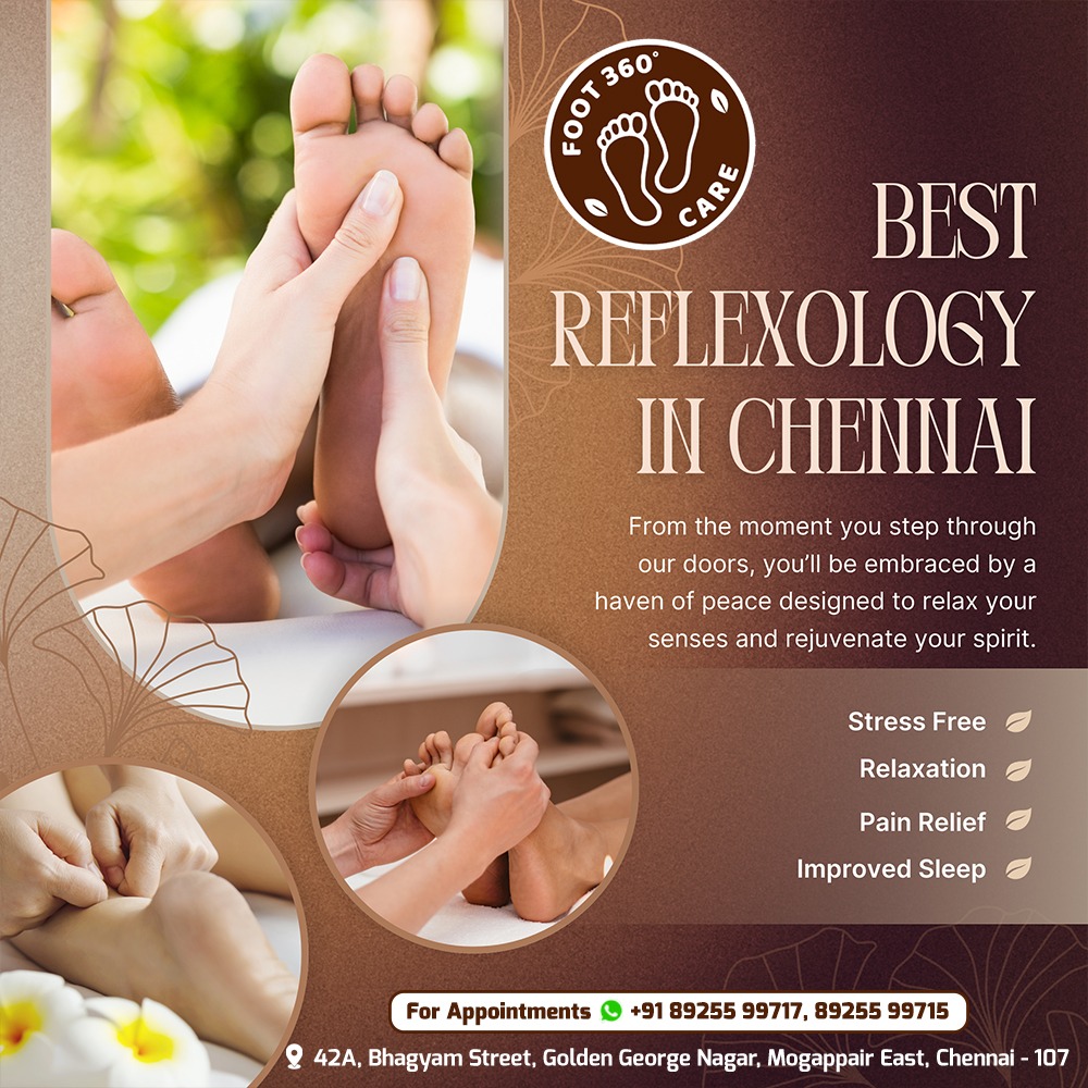 Step into Wellness with Foot 360° Care: The Art and Science of Reflexology