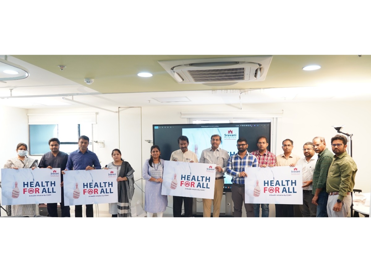 Sravani Hospitals Unveils “Health For All” Initiative: Free Healthcare for the Community